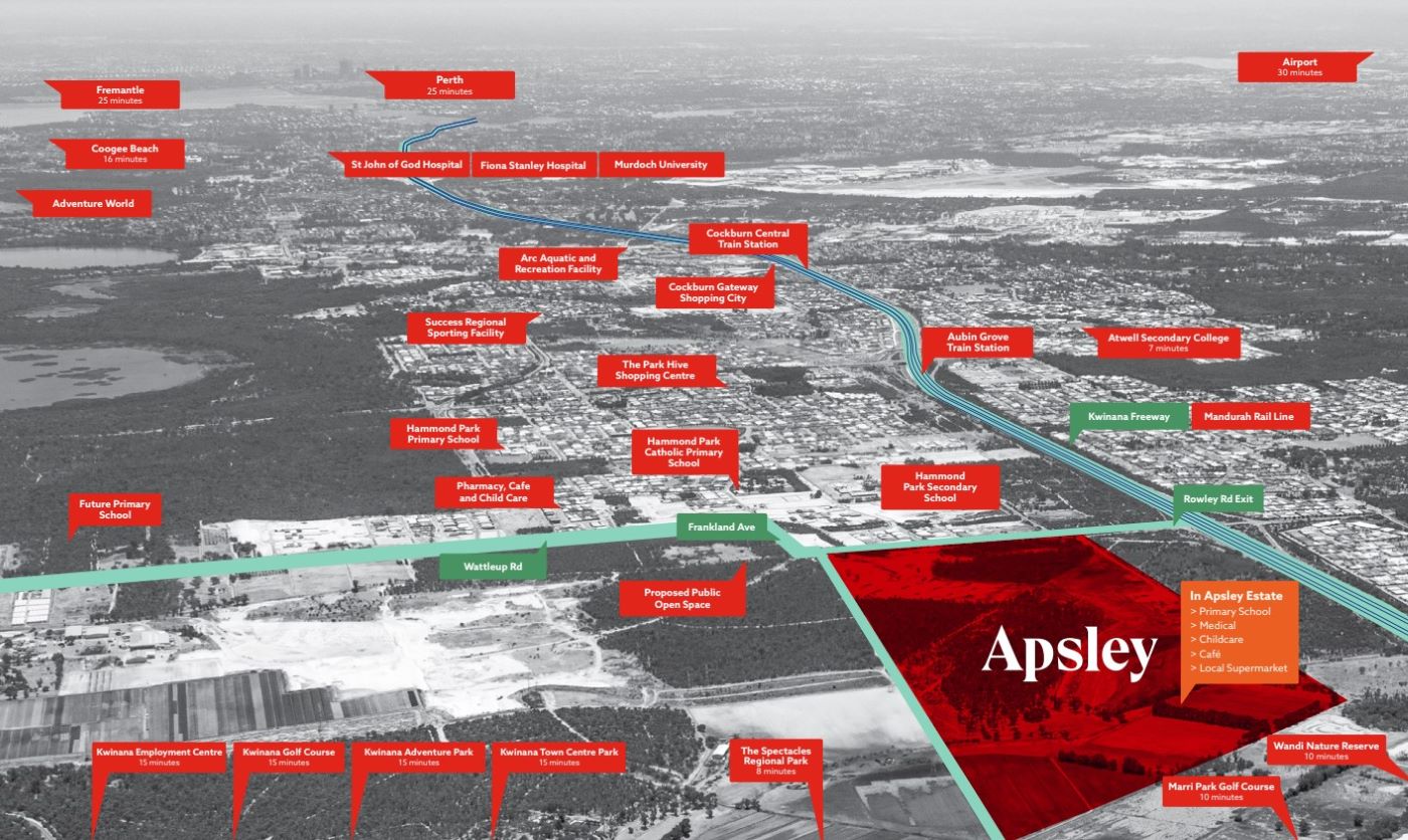 [Land for Sale] Apsley Estate, Mandogalup OpenLot